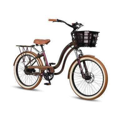 Electric Bike Company Project Beautiful Twisted Guava Ebike Model Y Side View