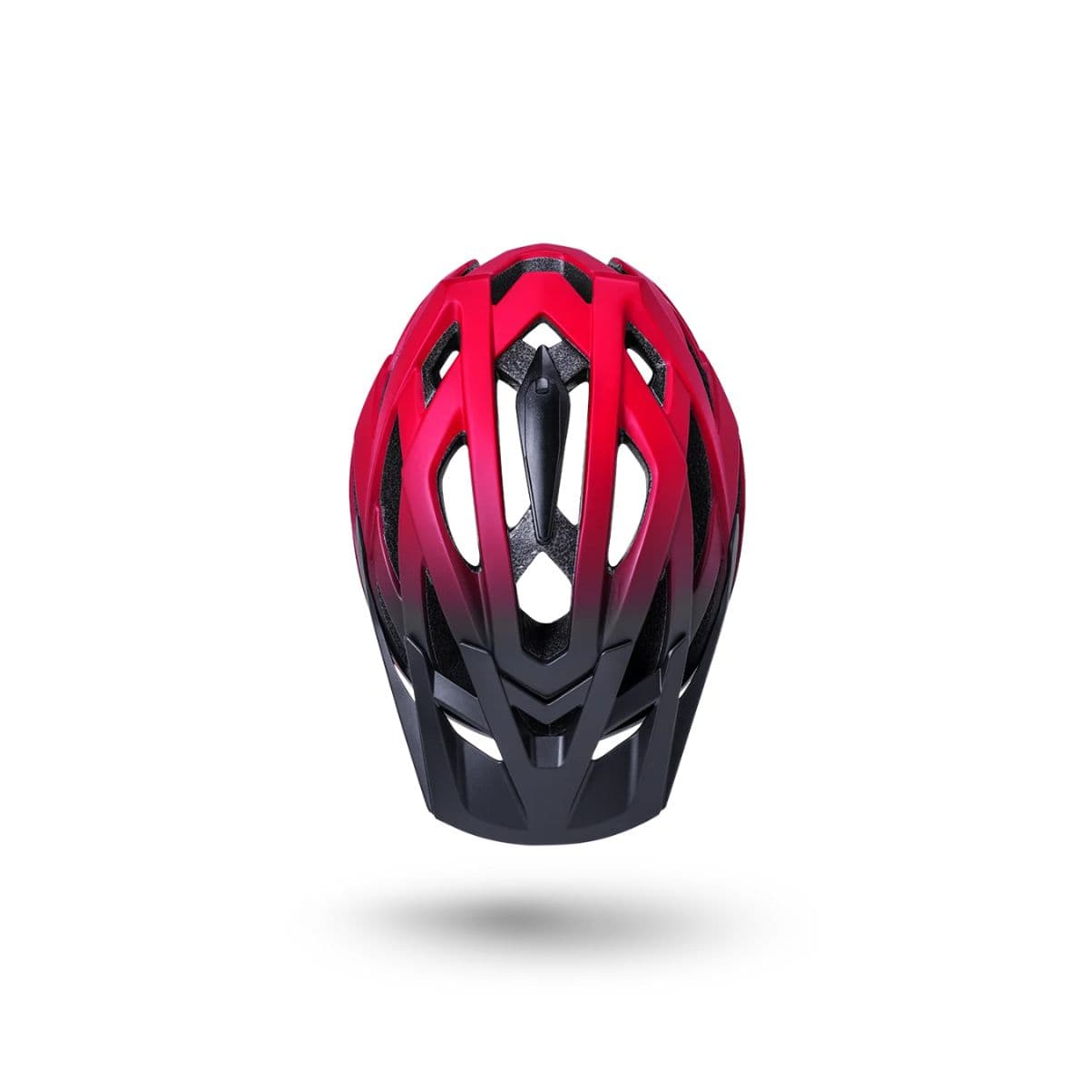 Kali Protectives Lunati 2.0 Helmet Fade - Matte Black/Red