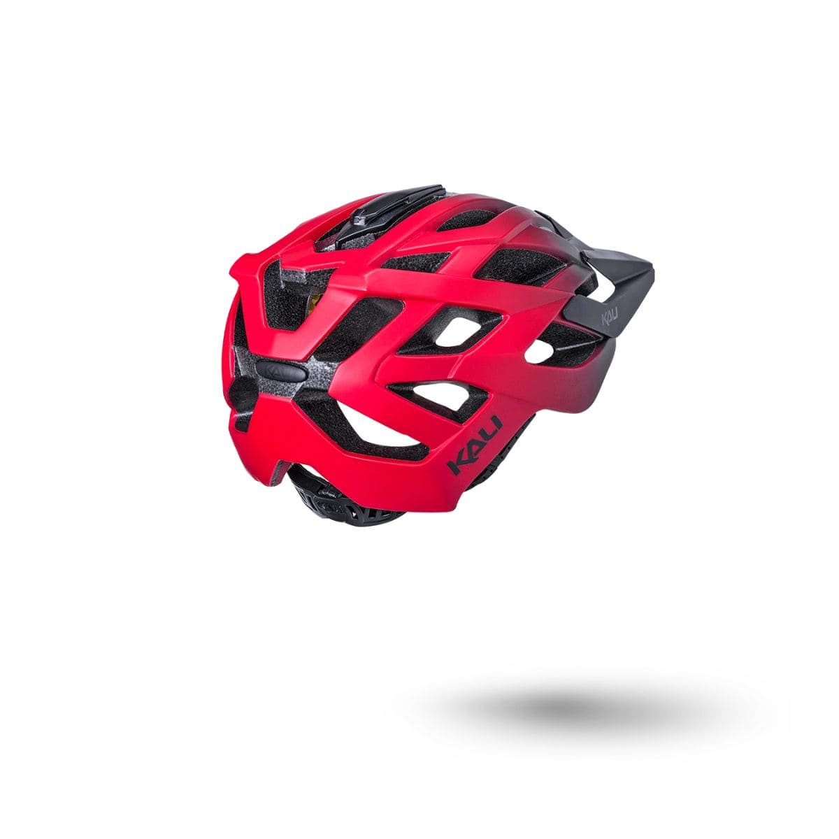 Kali Protectives Lunati 2.0 Helmet Fade - Matte Black/Red