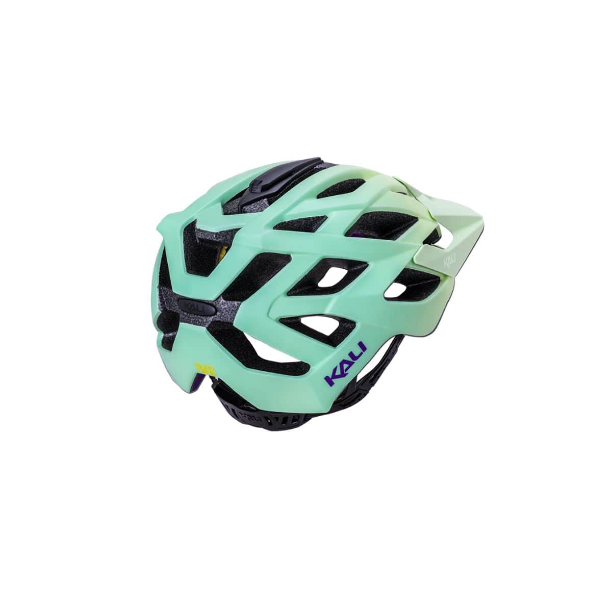 Kali Protectives Lunati 2.0 Helmet LTD Astro - Lime/Purple