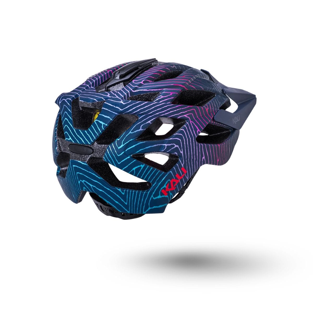 Kali Protectives Lunati 2.0 Helmet LTD Tread - Matte Navy