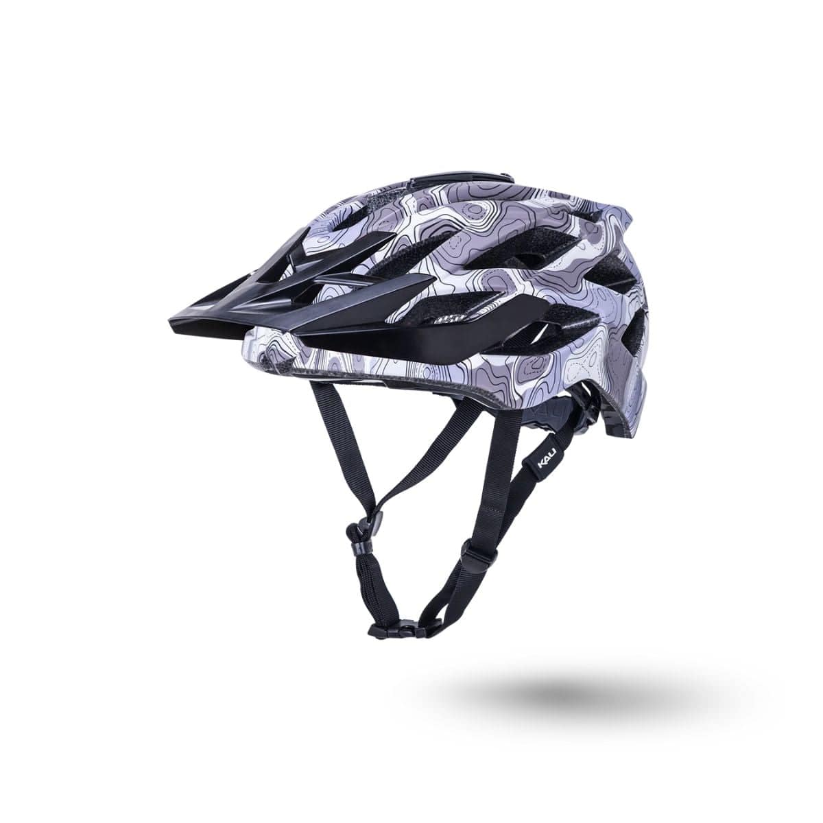 Kali Protectives Lunati Helmet Topo Camo - Matte Purple