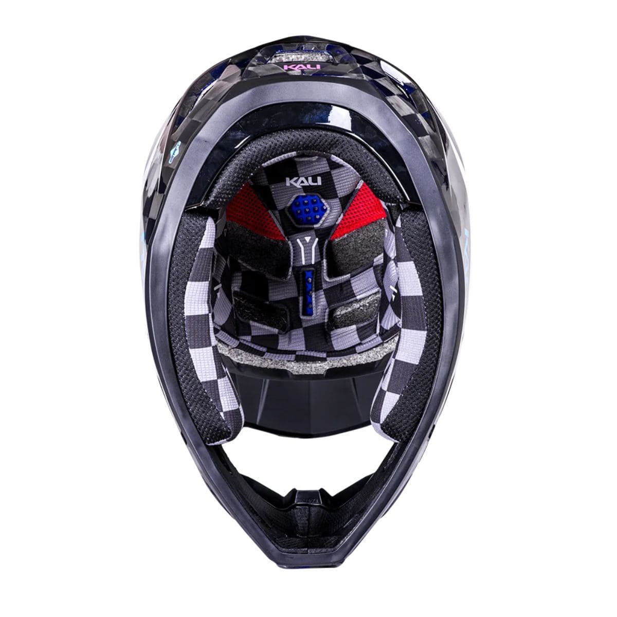 Kali Protectives Trinity Carbon Full Face Helmet Gloss Blue