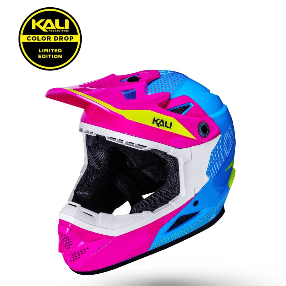 Kali Protectives Zoka Full Face Helmet LTD Dash- Gloss Multi