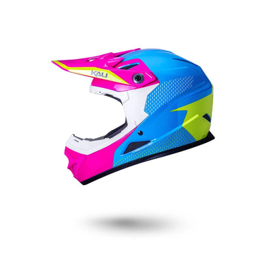 Kali Protectives Zoka Full Face Helmet LTD Dash- Gloss Multi