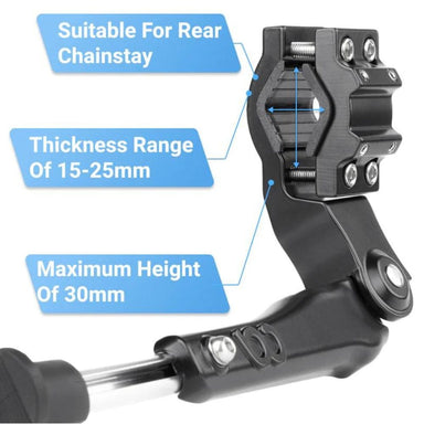 Kistand for chopper cruiser bike Stretch Bikes Details