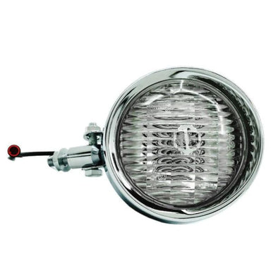 Tracer Classical Chrome Vintage LED Headlight 12V-48V for Electric Bike Chrome Main Image
