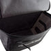 Black bag with a visible brand logo on a white background