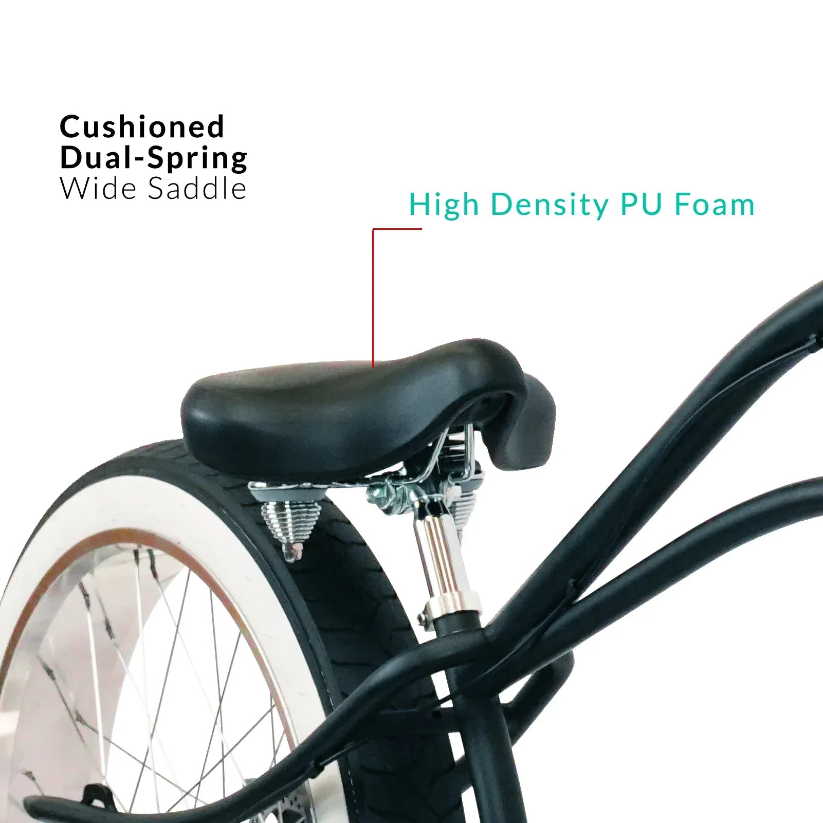 Micargi Boston 3i DS Stretch Cruiser Bicycle 3-Speed