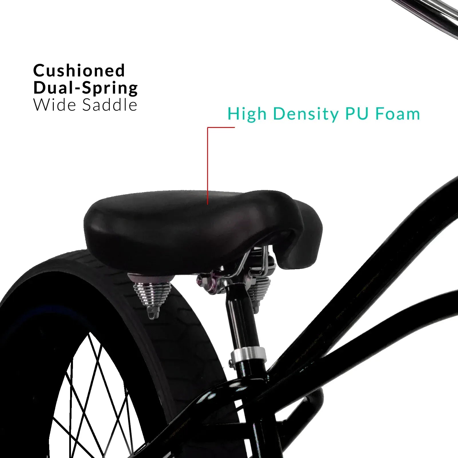 Micargi Boston 7 Stretch Beach Cruiser Bike