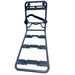Metal ladder stand on a white background