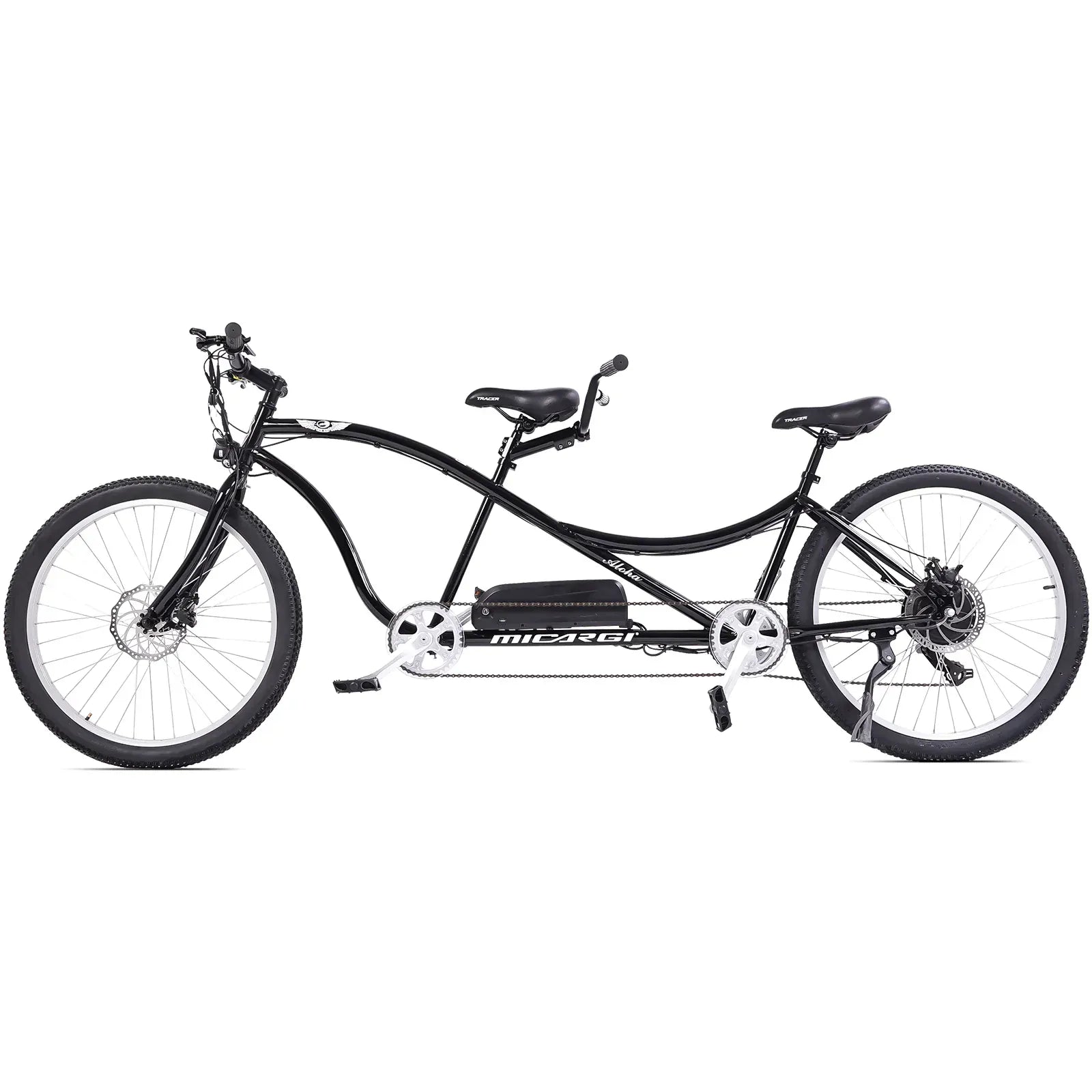 Micargi Aloha 26" Tandem Beach Cruiser Electric Bike