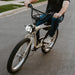 Electric Bike Model J Off-road Black Ebike Lifestyle Action