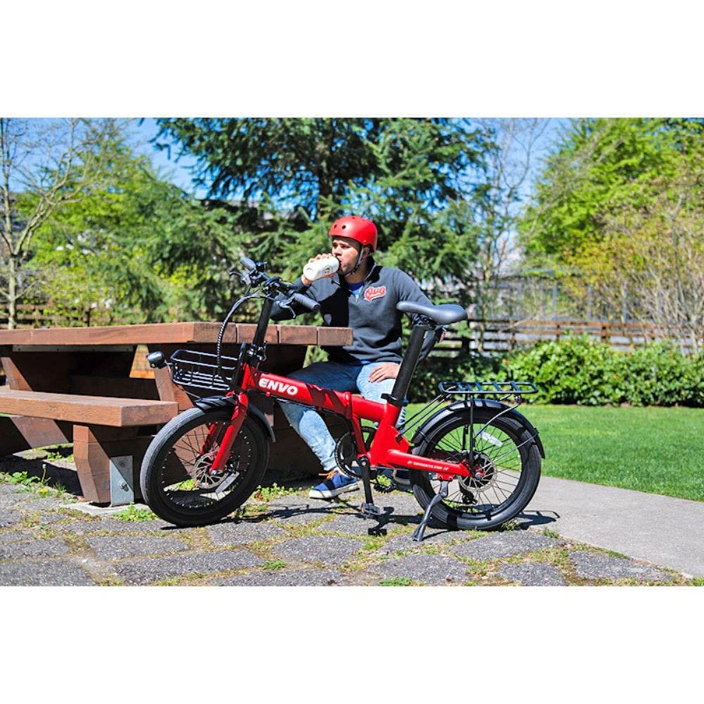 Envo Lynx 20" Electric Bike Lifestyle