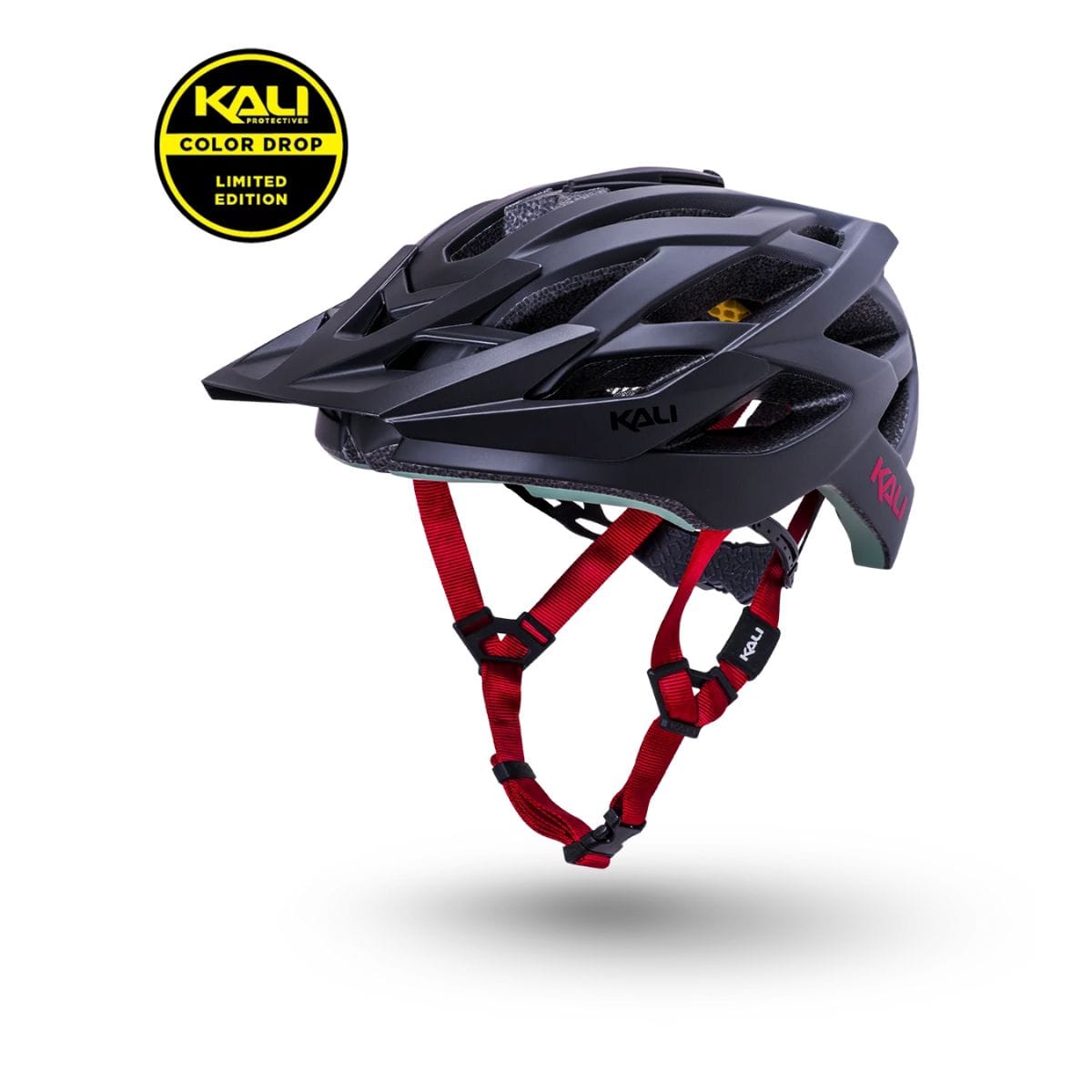 Kali Protectives Lunati 2.0 Helmet LTD Storm - Matte Black/Gray