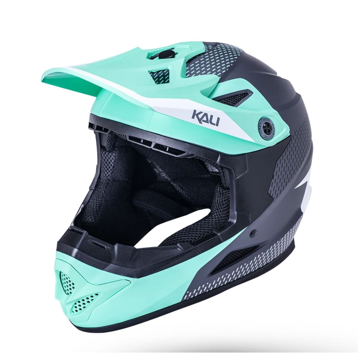 Kali Protectives Zoka* Full Face Helmet Dash- Matte Seafoam/Grey