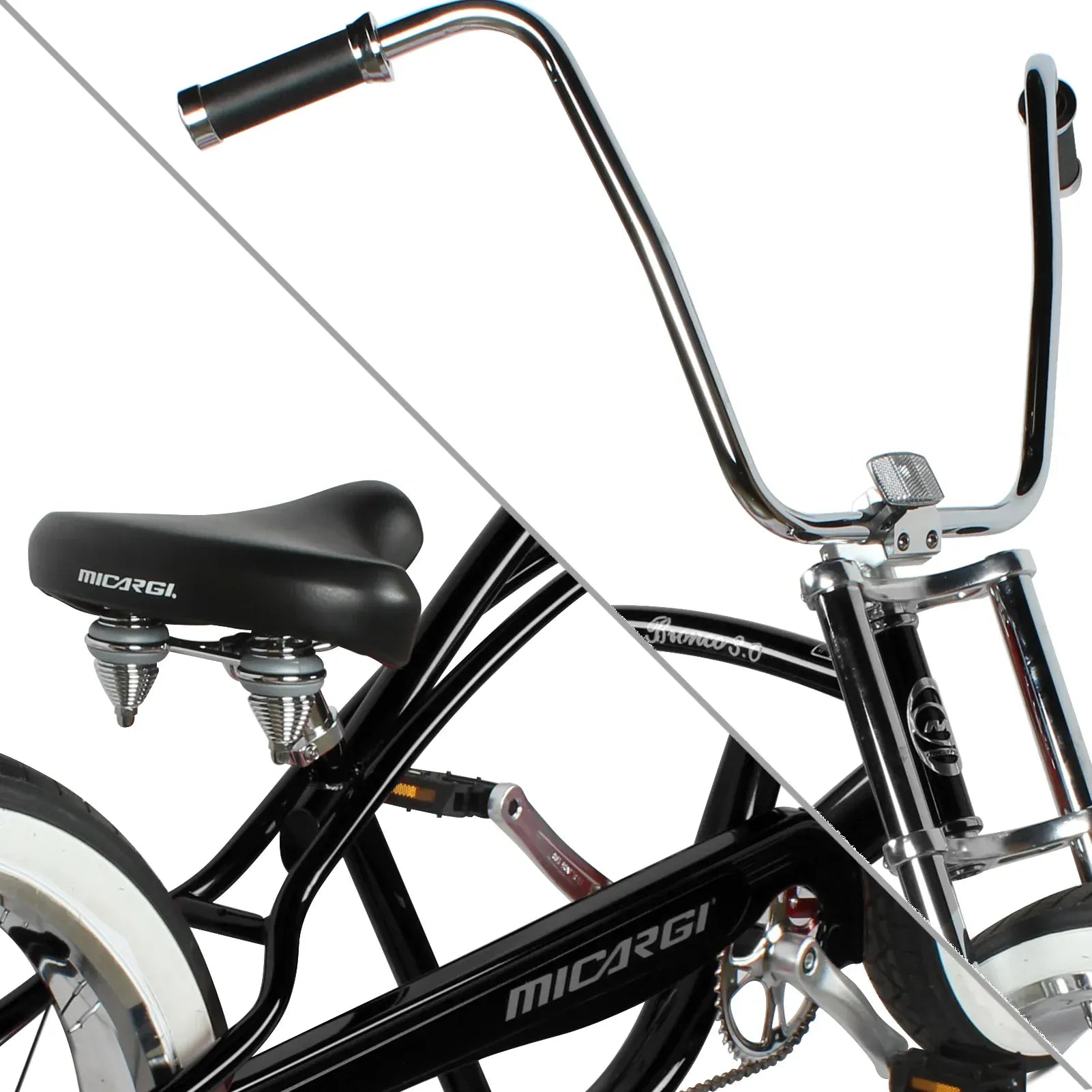 Micargi Bronco 3.0 26" Cruiser Beach Bike
