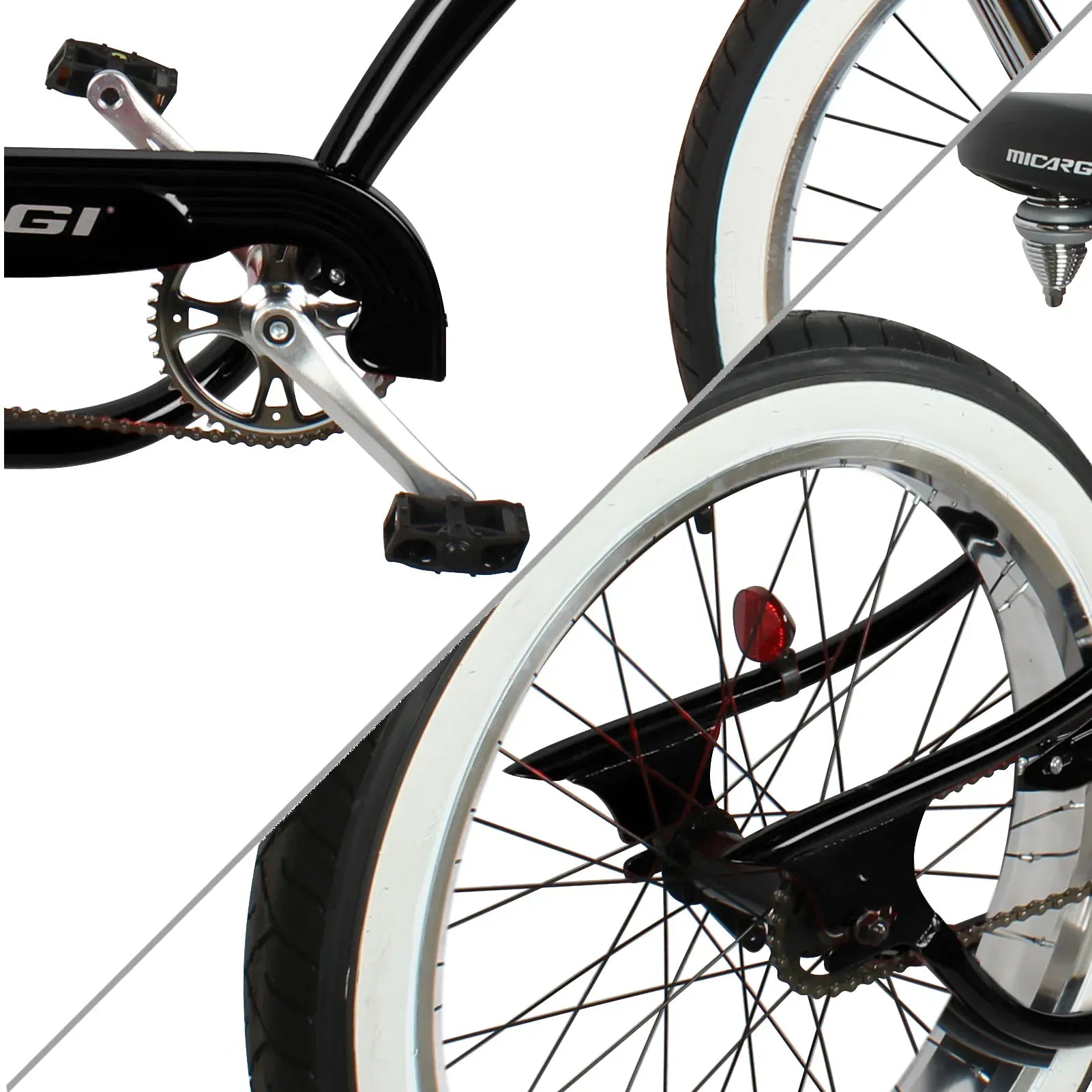 Micargi Bronco 3.0 26" Cruiser Beach Bike