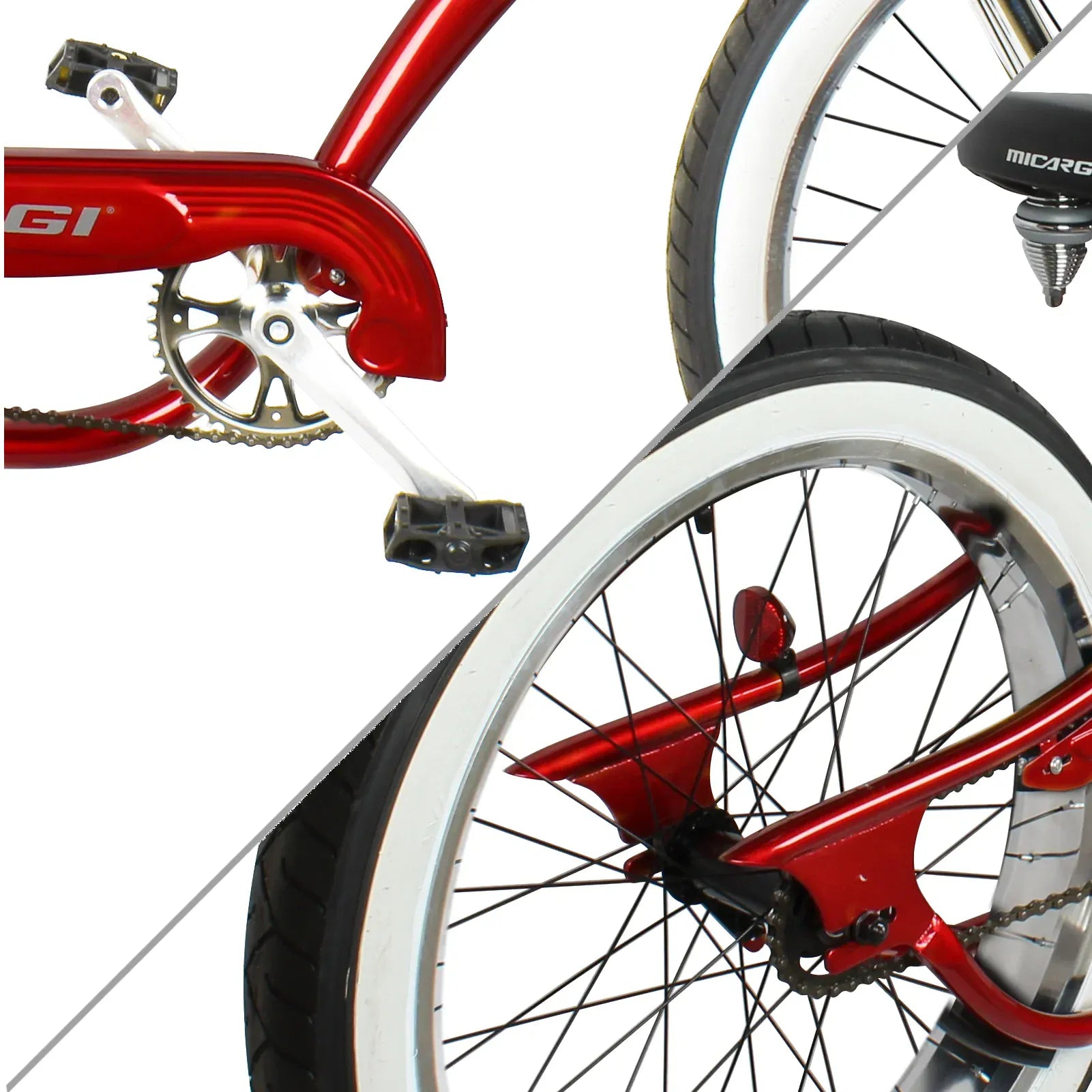 Micargi Bronco 3.0 26" Cruiser Beach Bike