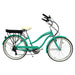 The Micargi Luna is a beach cruiser electric bike that packs a 350W front hub motor and 48V Samsung Lithium Ion battery. 