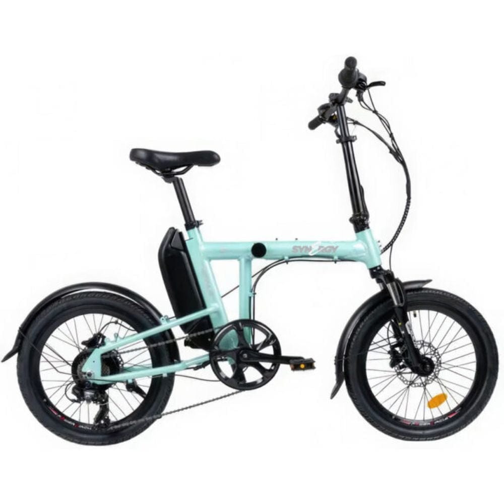 Synergy Ride X2 350W Folding EBike Turquoise