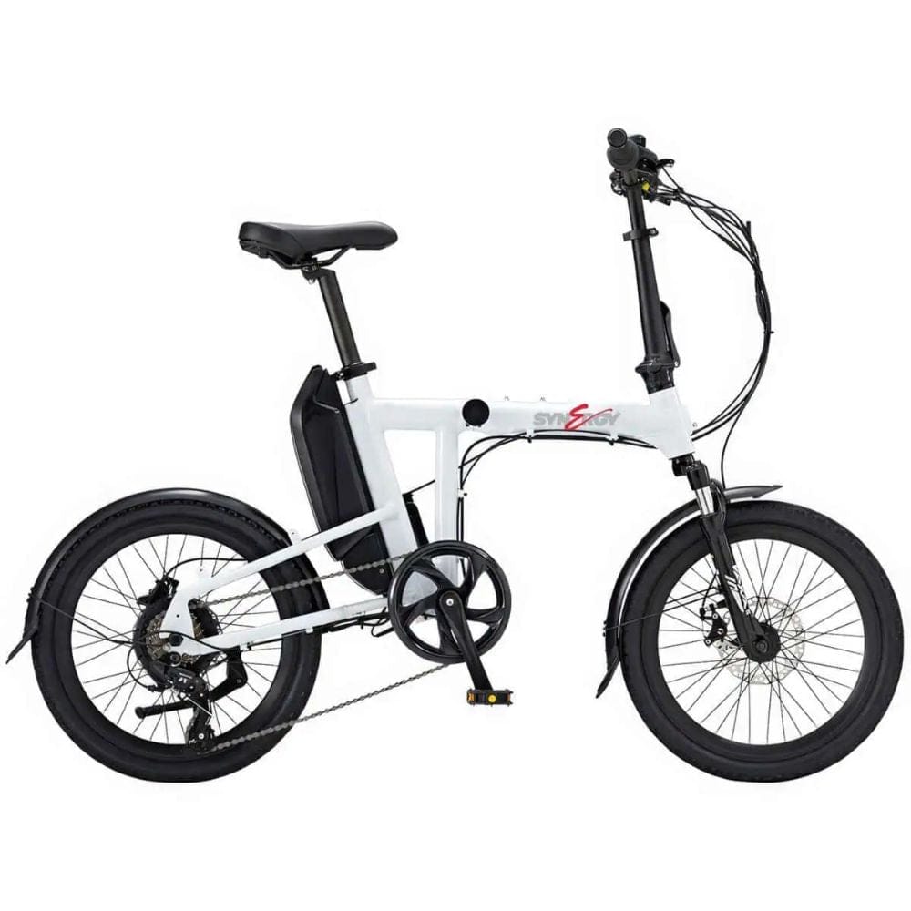 Synergy Ride X2 350W Folding EBike White