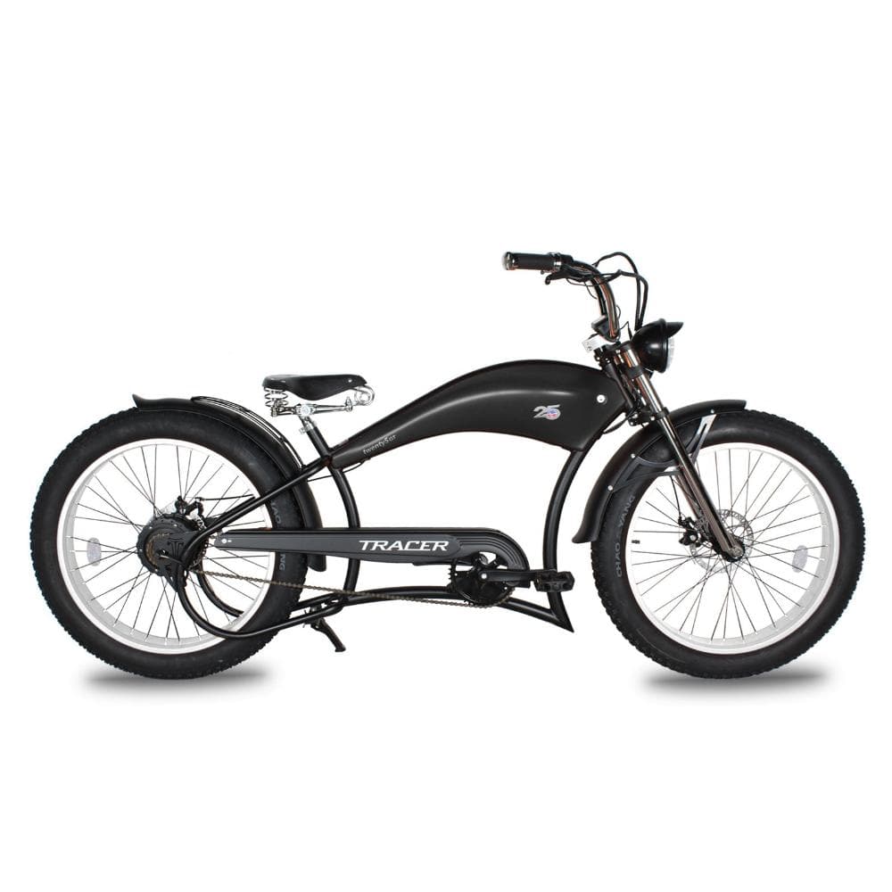 Twenty5 GT 500W 26" Chopper Cruiser E-Bikes Black