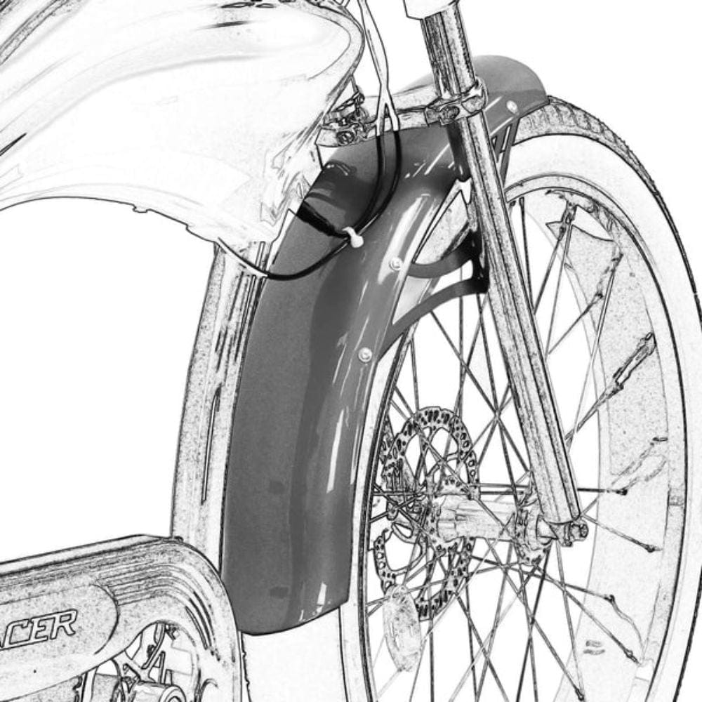 Tracer for Siena GT7 Bike Fender 100mm