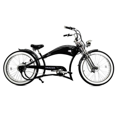 Tracer Twenty5 GTS 500W 26" Cruiser E-Bikes Black