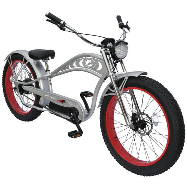 Micargi Cyclone 2.0 Deluxe 500W Cruiser Electric Bike Power Bikes and Trikes